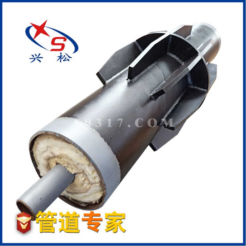 預制直埋蒸汽保溫內(nèi)外固定支座